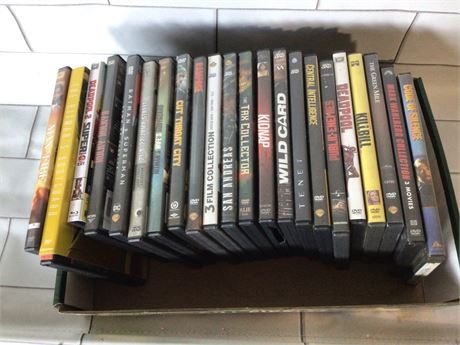 22 DVDs movies
