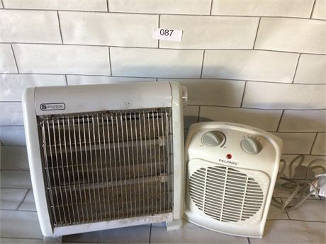 Lot of 2 space heaters